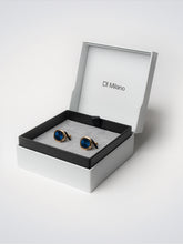 Gemelli ottagonali Blu e Oro