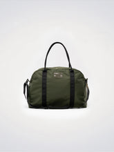 Khaki Green Nylon Travel Bag