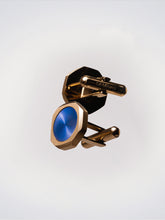 Gemelli ottagonali Blu e Oro