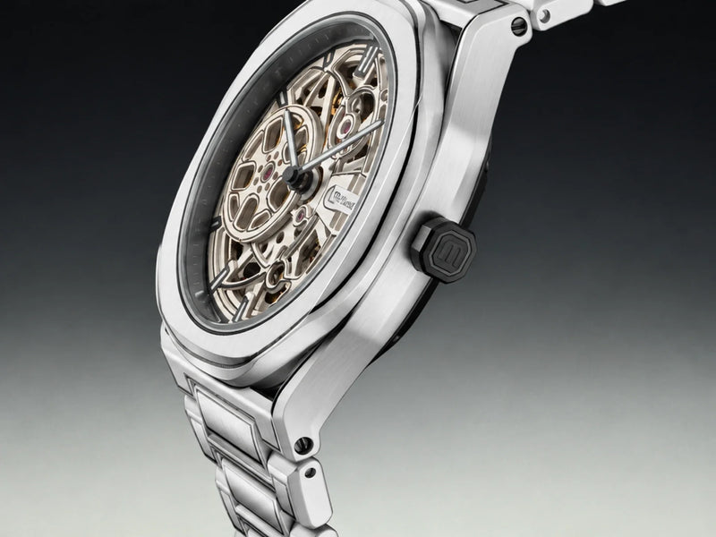 Italian Skeleton Watch Design