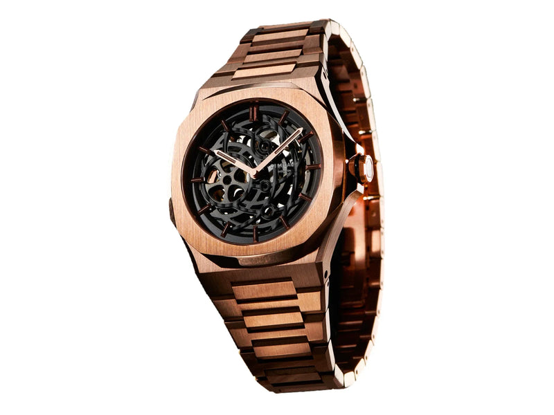 Gold Skeleton Watches