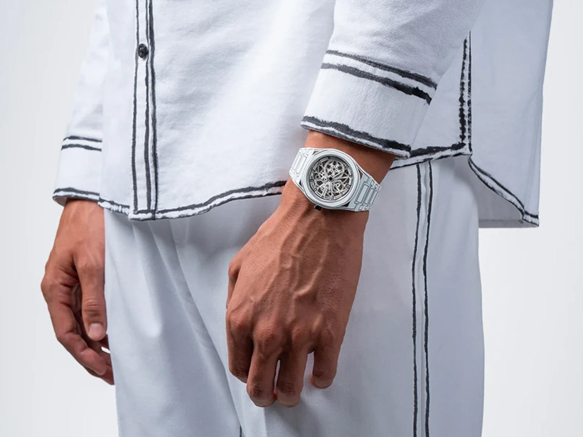White Skeleton Watches