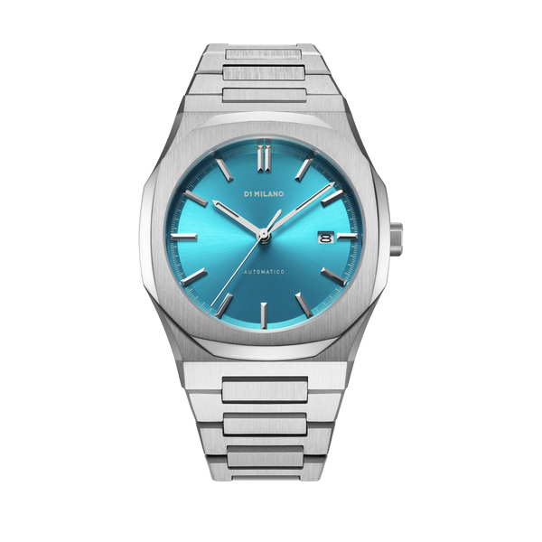 Automatic Bracelet 41.5 mm Turquoise D1 Milano