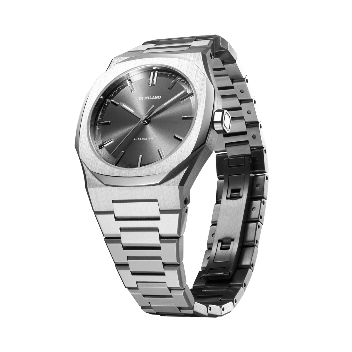 D1 Milano Watch Automatico 36 Mm In Silver