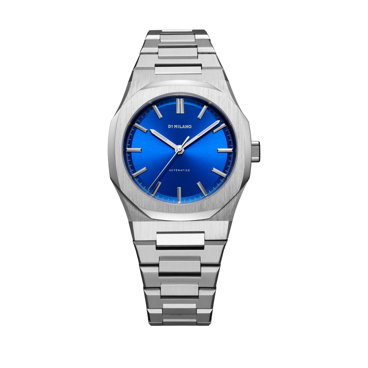 D1 Milano Watch Automatico 36 Mm In Blue/silver