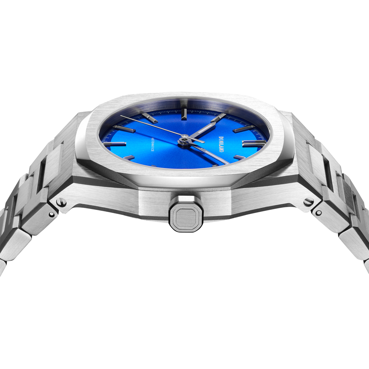 D1 Milano Watch Automatico 36 Mm In Blue/silver
