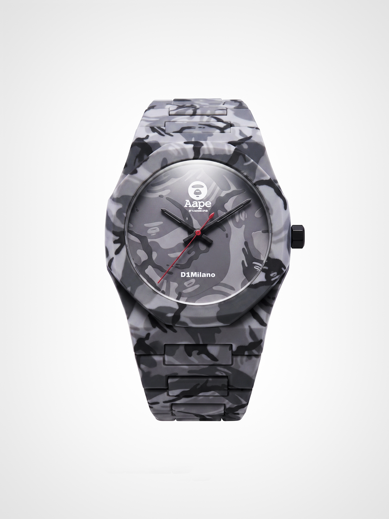 D1 x AAPE: Black Camo Carbon