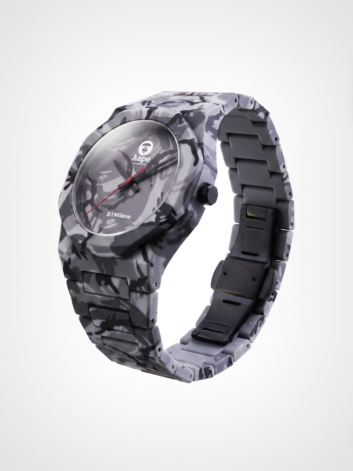 D1 x AAPE: Black Camo Carbon