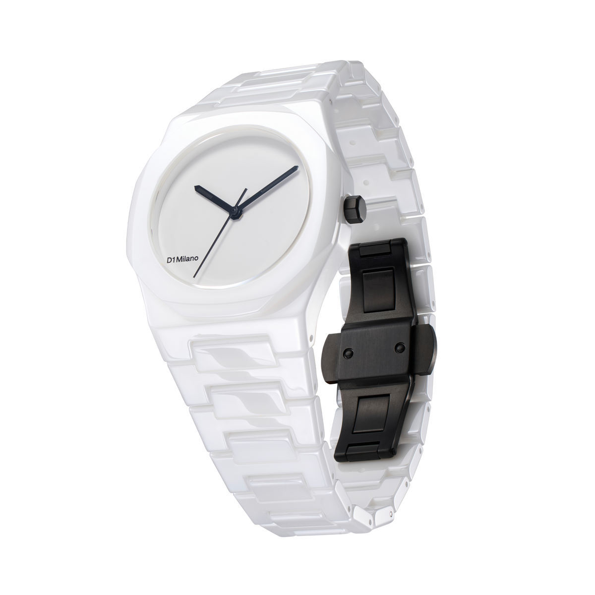 Shop D1 Milano Watch Ceramica 37 Mm In White