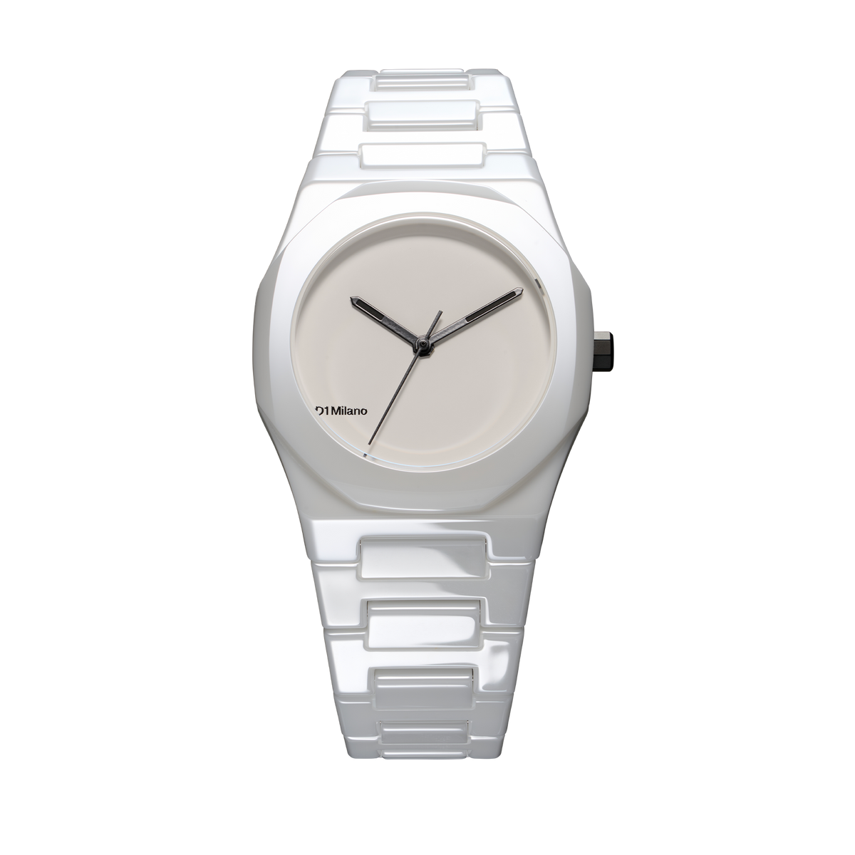 Shop D1 Milano Watch Ceramica 37 Mm In White