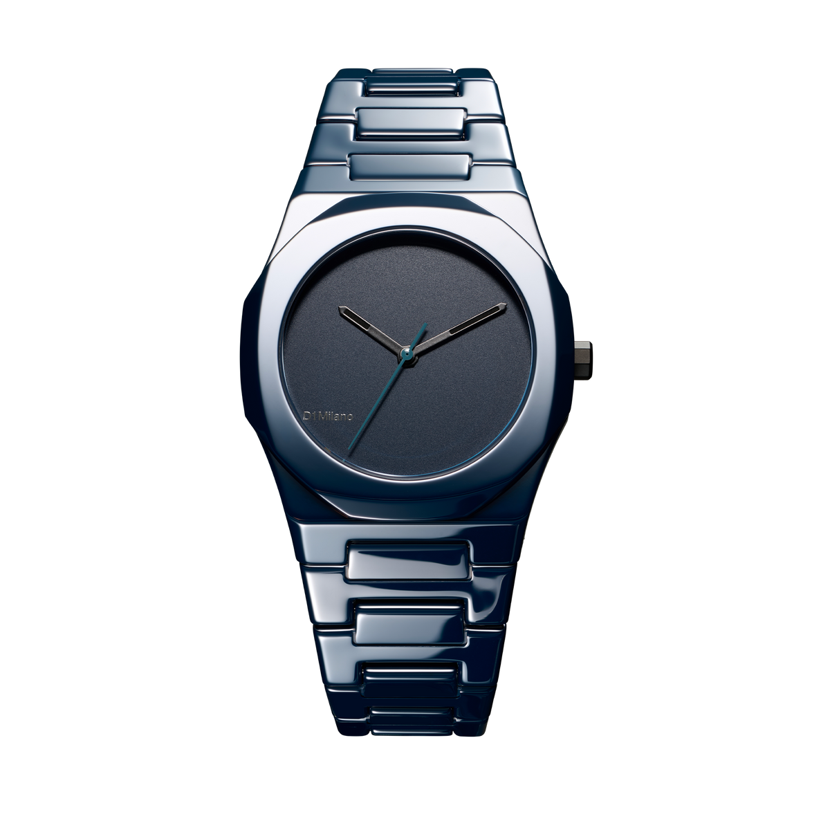 Shop D1 Milano Watch Ceramica 37 Mm In Blue