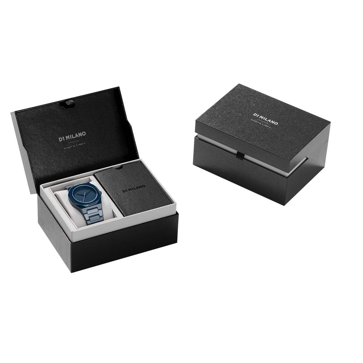 D1 Milano Ceramic Pure Blue Ceramic Watch