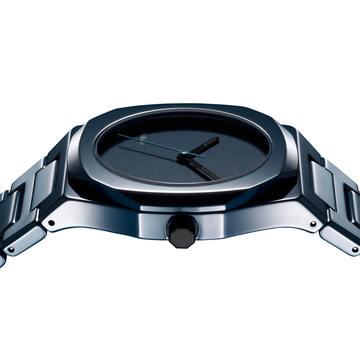 D1 Milano Ceramic Pure Blue Ceramic Watch