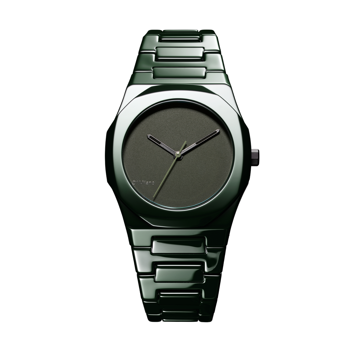 D1 Milano Ceramic Pure Green Ceramic Watch