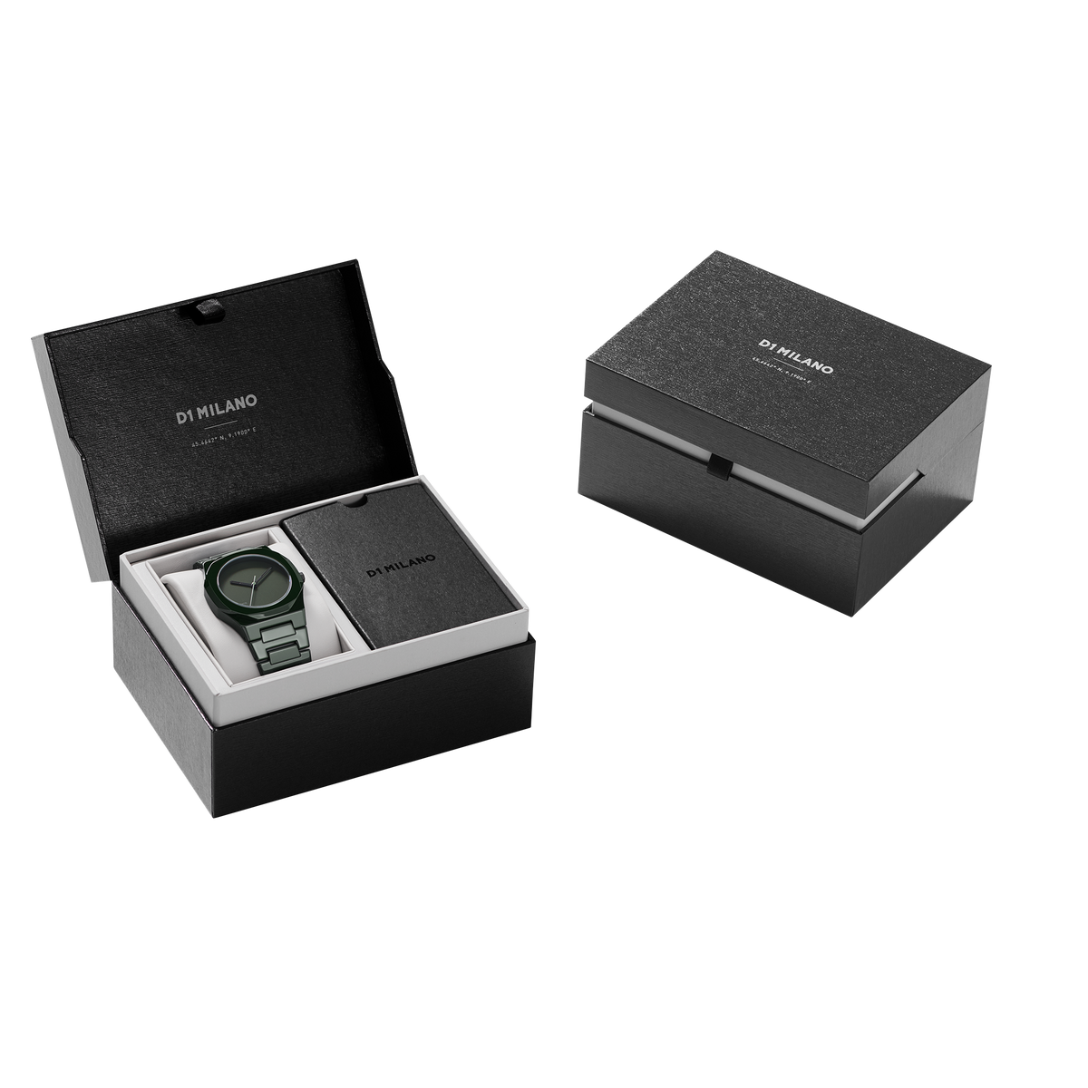 D1 Milano Ceramic Pure Green Ceramic Watch