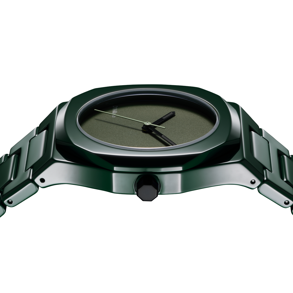 D1 Milano Ceramic Pure Green Ceramic Watch