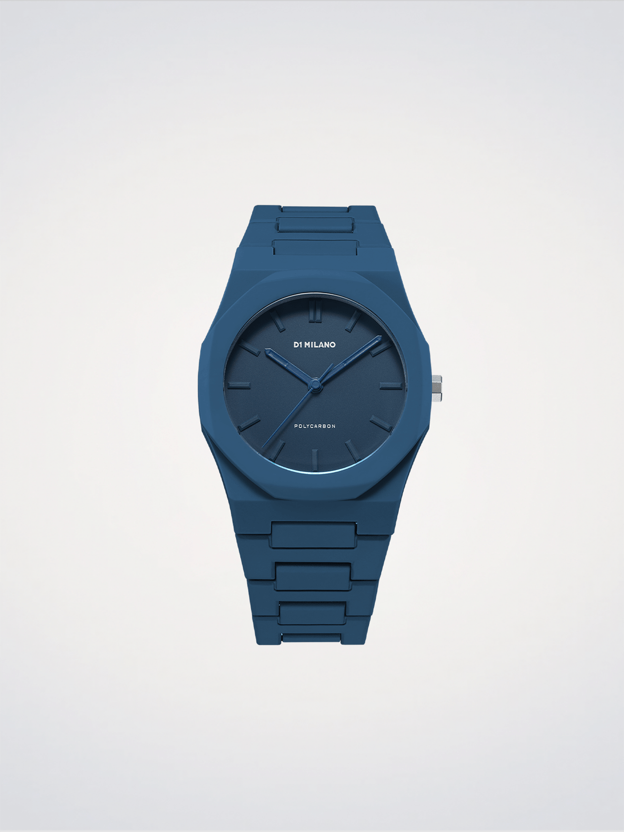Navy Blue Polycarbon Watch | D1 Milano