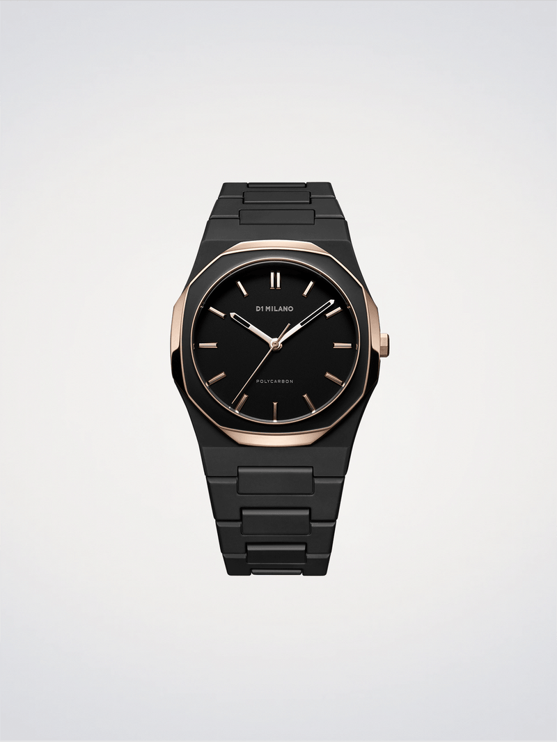 D1 Milano - Watch - Black Mesh