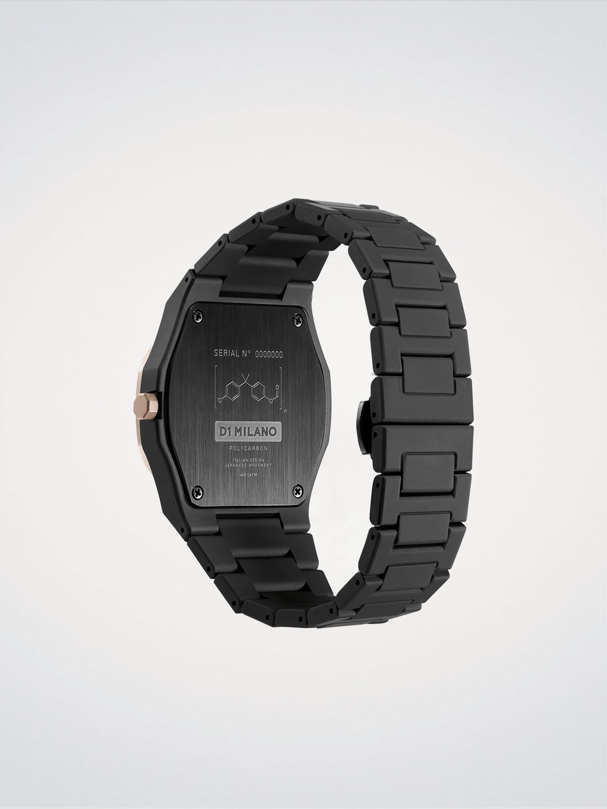 D1 Milano - Watch - Black Mesh
