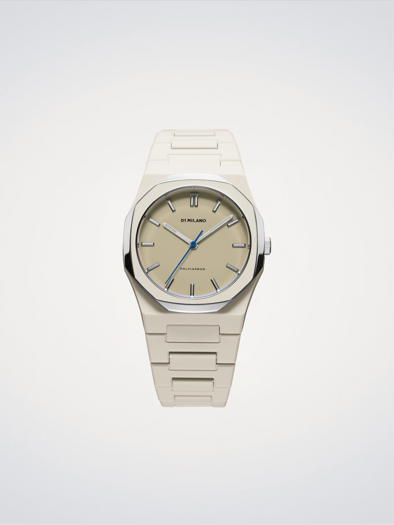 Grey Mesh Polycarbon Watch | D1 Milano