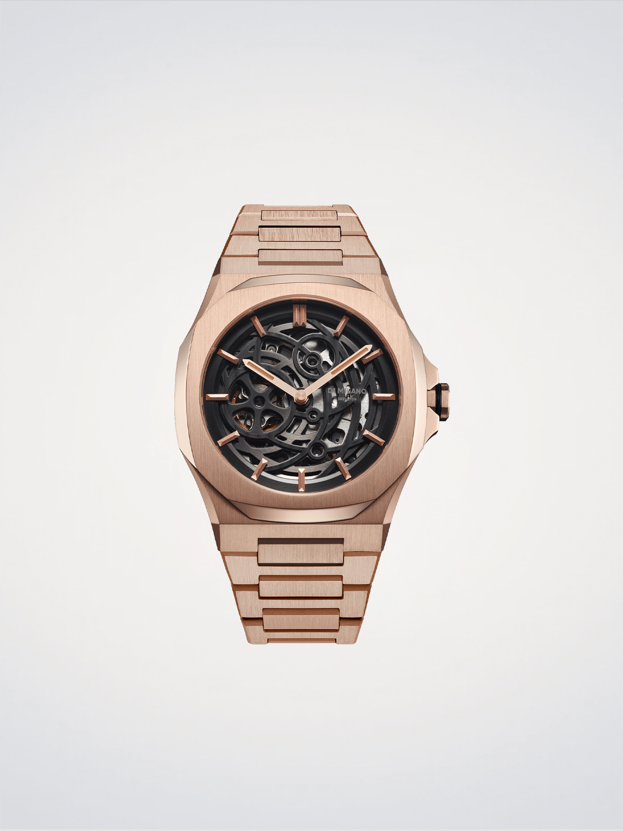 Rose Gold | Skeleton Watch | D1 Milano