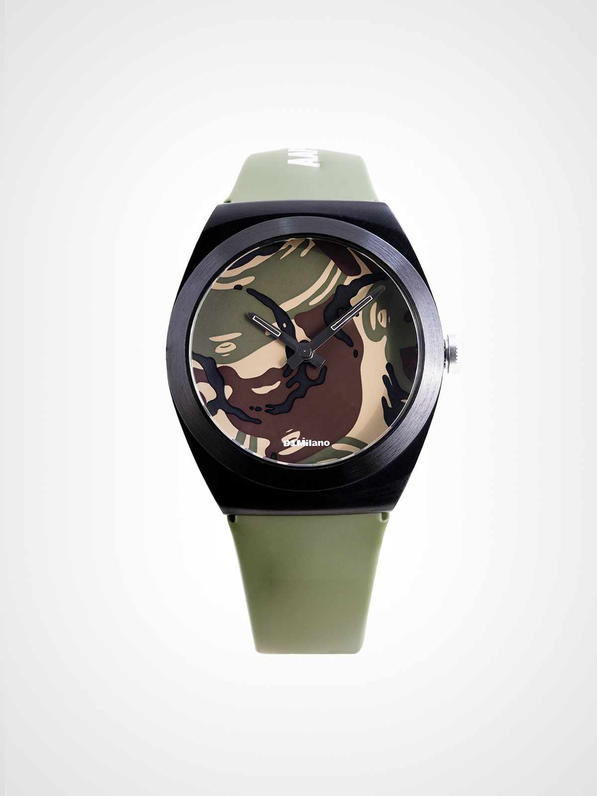 D1 x AAPE: Green Camo Canva