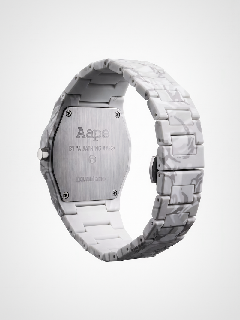 D1 x AAPE: Grey Camo Carbon