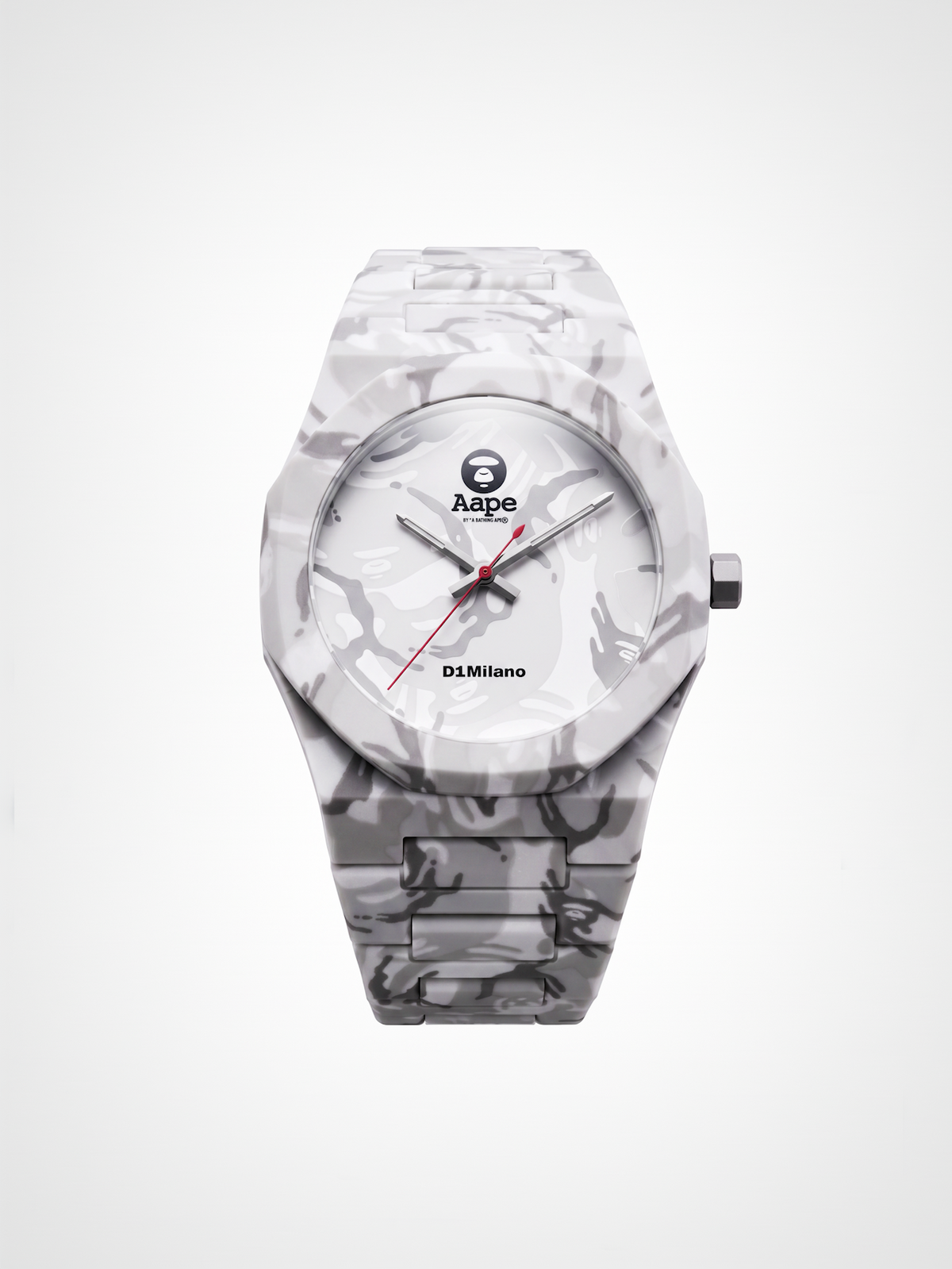 D1 x AAPE: Grey Camo Carbon