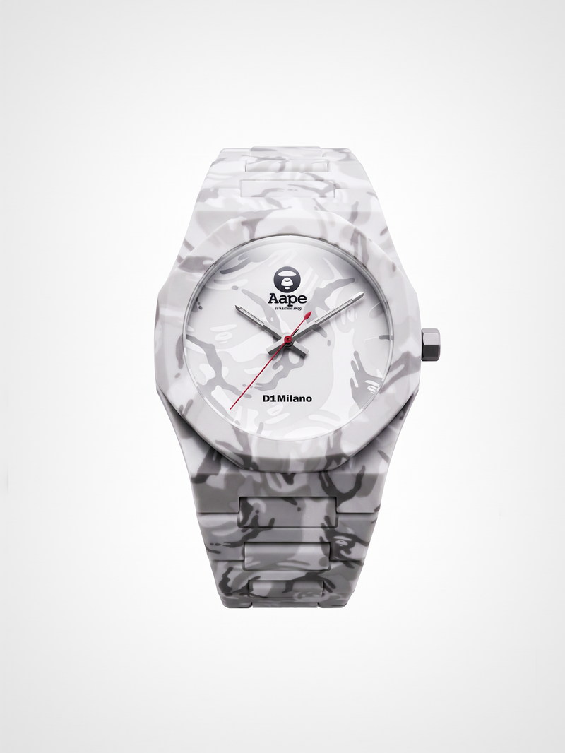 D1 x AAPE: Grey Camo Carbon