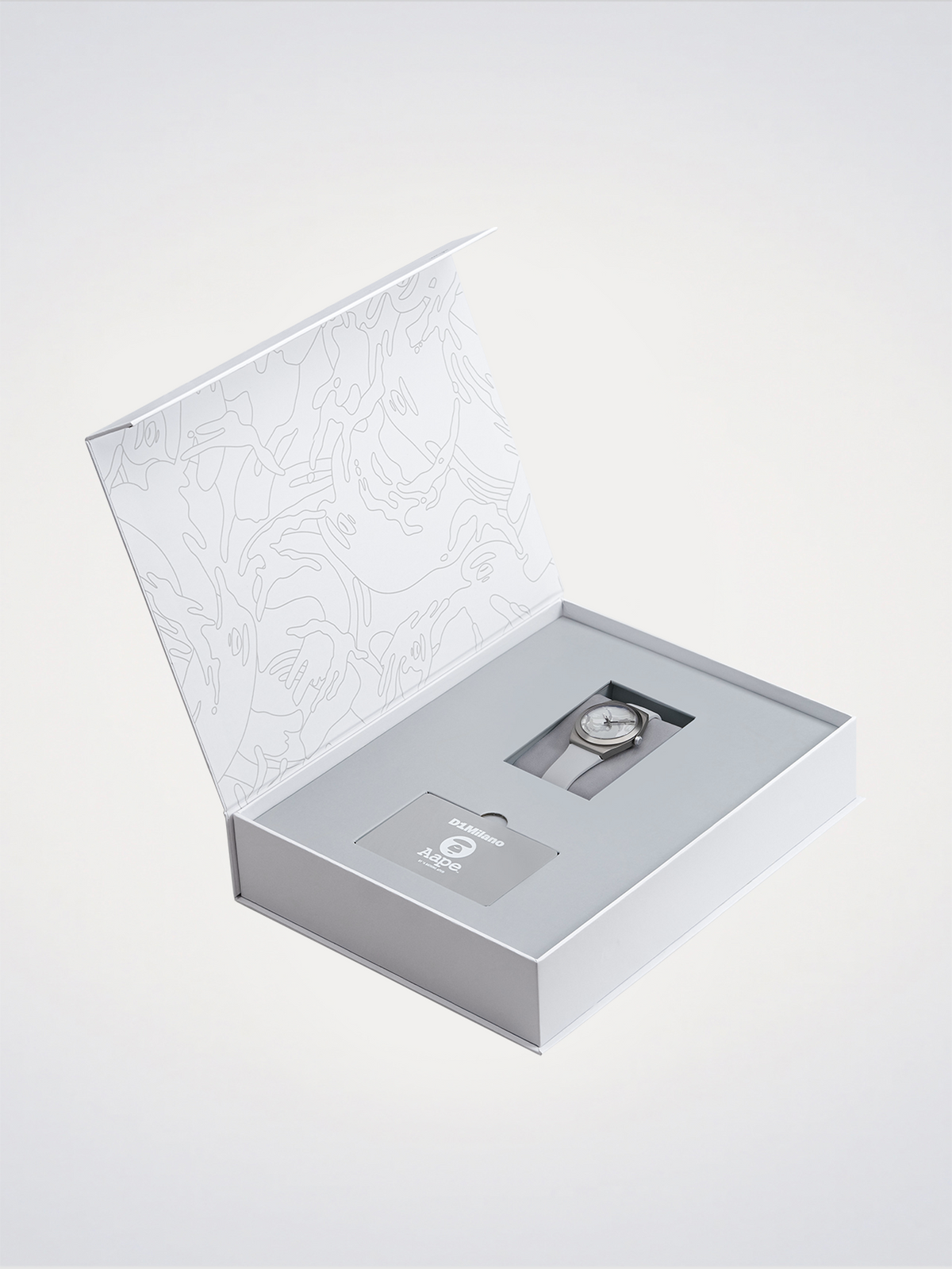D1 x AAPE: Grey Camo Canva