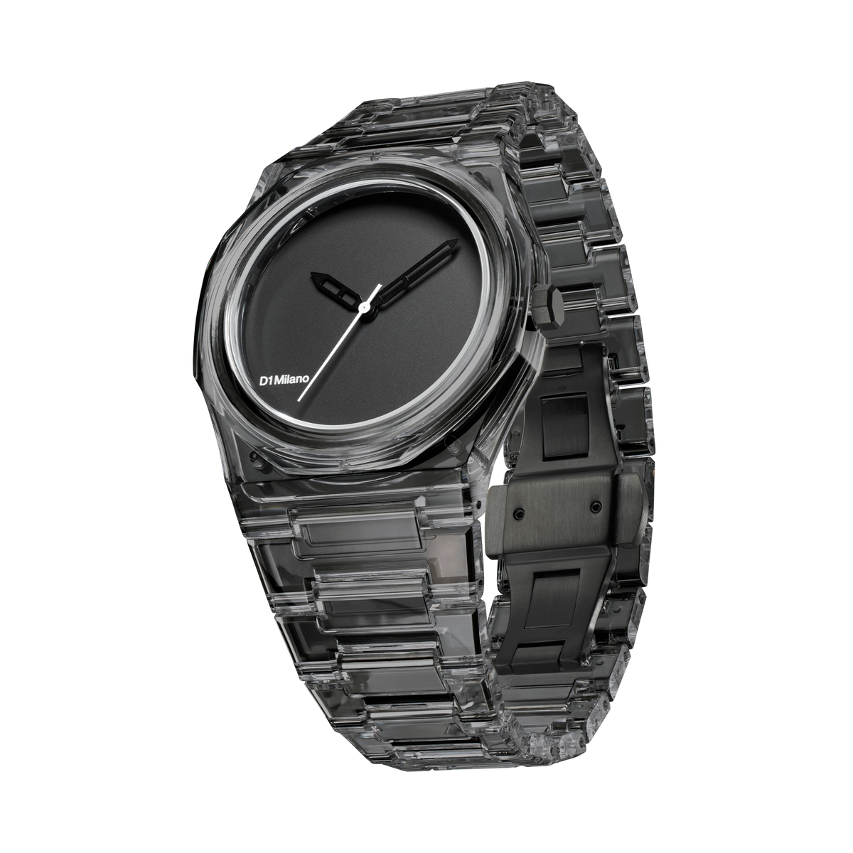 D1 Milano Watch Nylon 39 Mm In Metallic