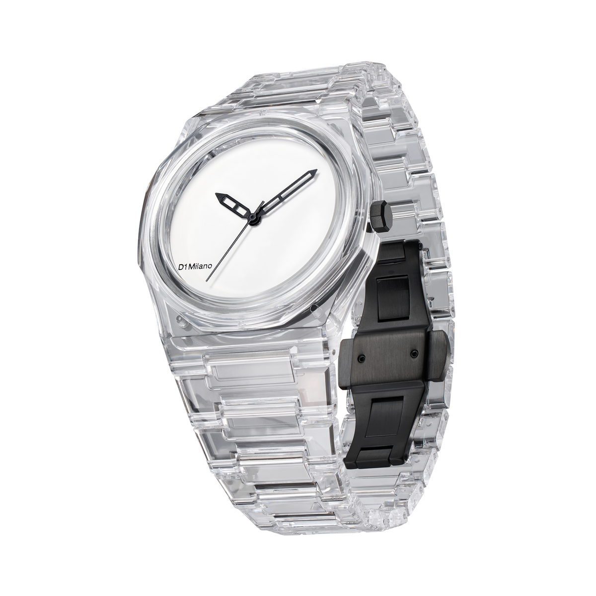 Shop D1 Milano Watch Nylon 39 Mm In White