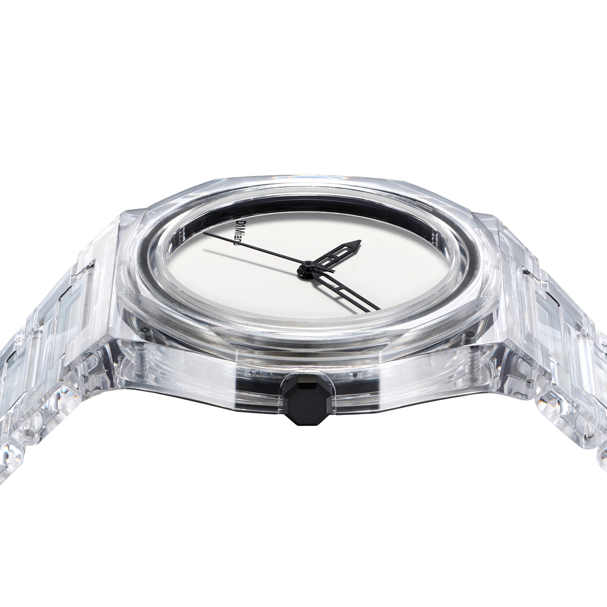 Shop D1 Milano Watch Nylon 39 Mm In White