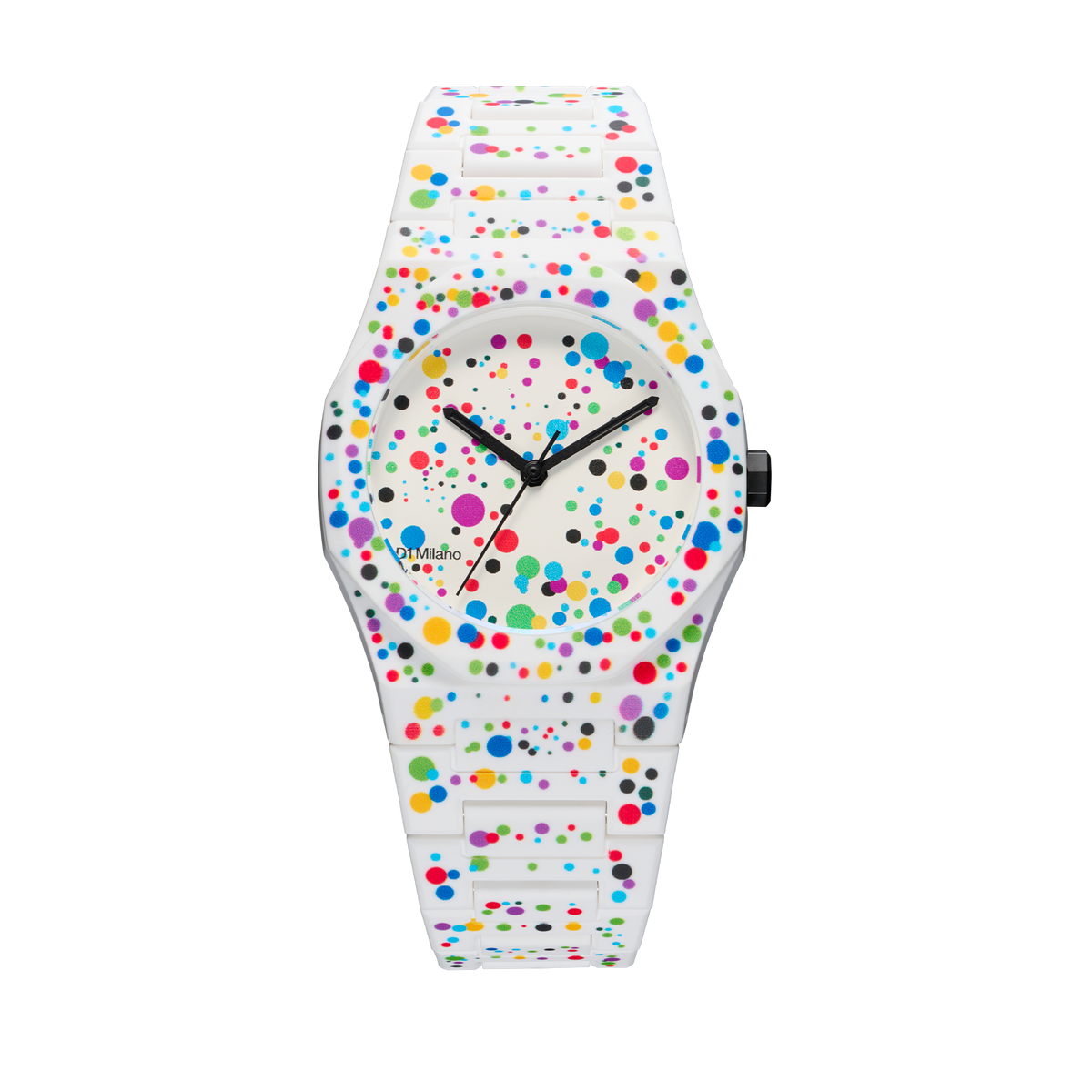 Shop D1 Milano Watch Polycarbon 37 Mm In White