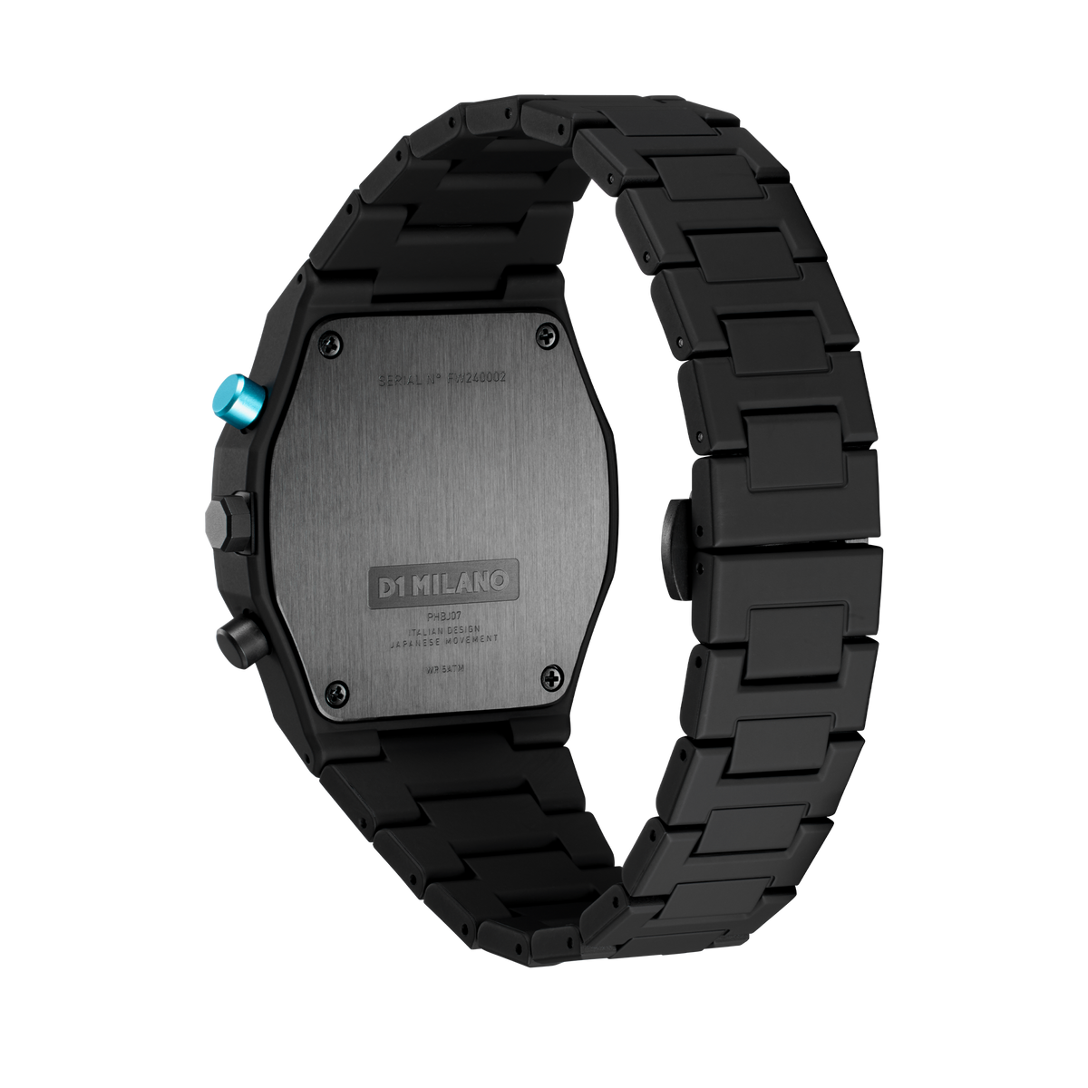 D1 Milano Polychrono 40.5mm Watch In Black