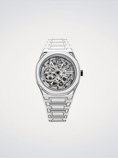 White Sketch | Skeleton Watch | D1 Milano