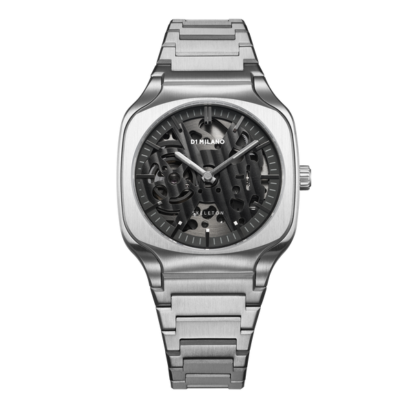 Square Bracelet 37 mm Grey Depth D1 Milano