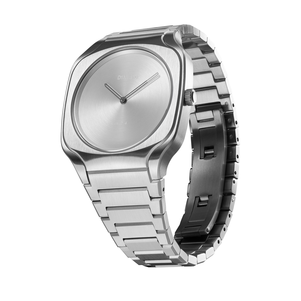 D1 Milano Watch Square Bracelet 37 Mm In Silver