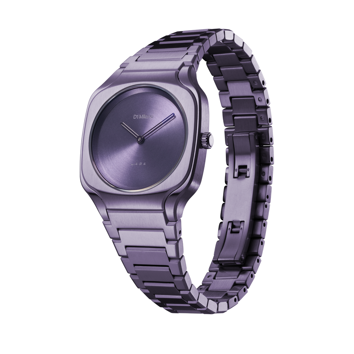 D1 Milano Watch Square Bracelet 32 Mm In Violet