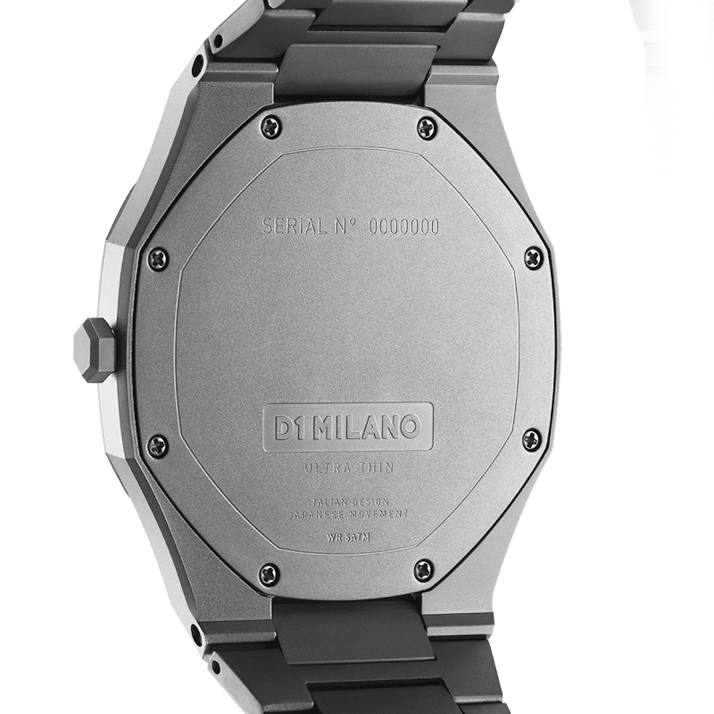 Ultra Thin Bracelet 40 mm - Antracite | D1 Milano