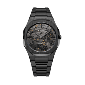 Ultra Thin 40mm Black DLC D1 Milano