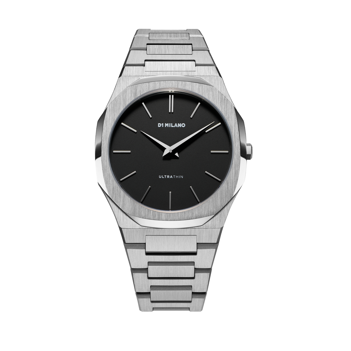 D1 Milano Ultra Thin 40mm In Black/silver