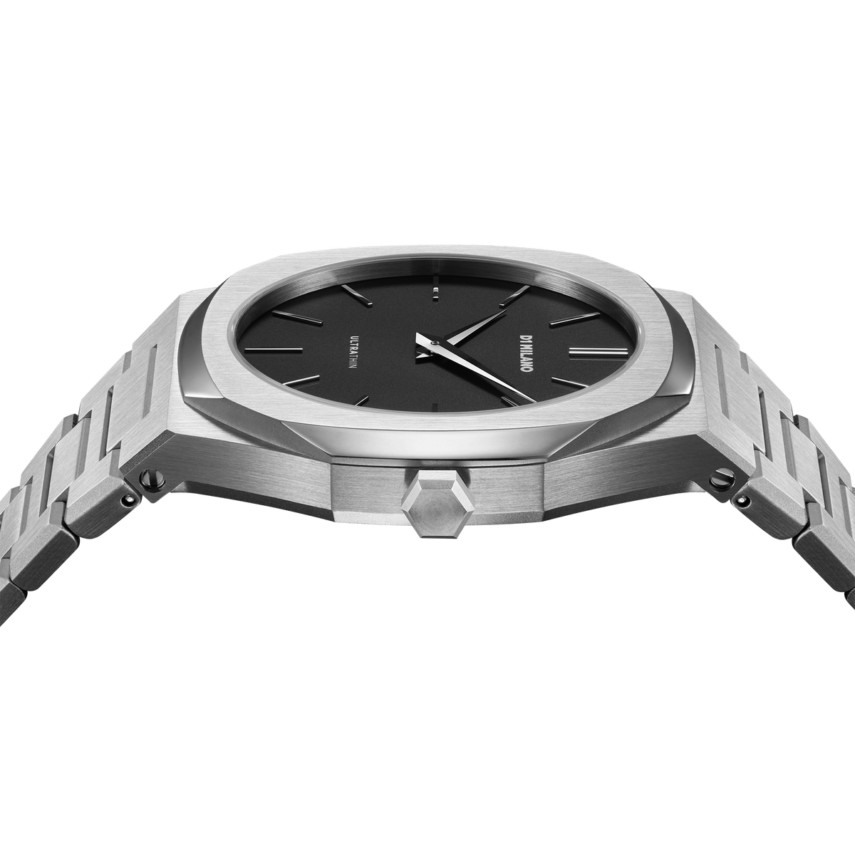 D1 Milano Ultra Thin 40mm In Black/silver