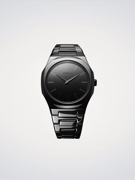 Ultra Thin Black Mirror | D1 Milano