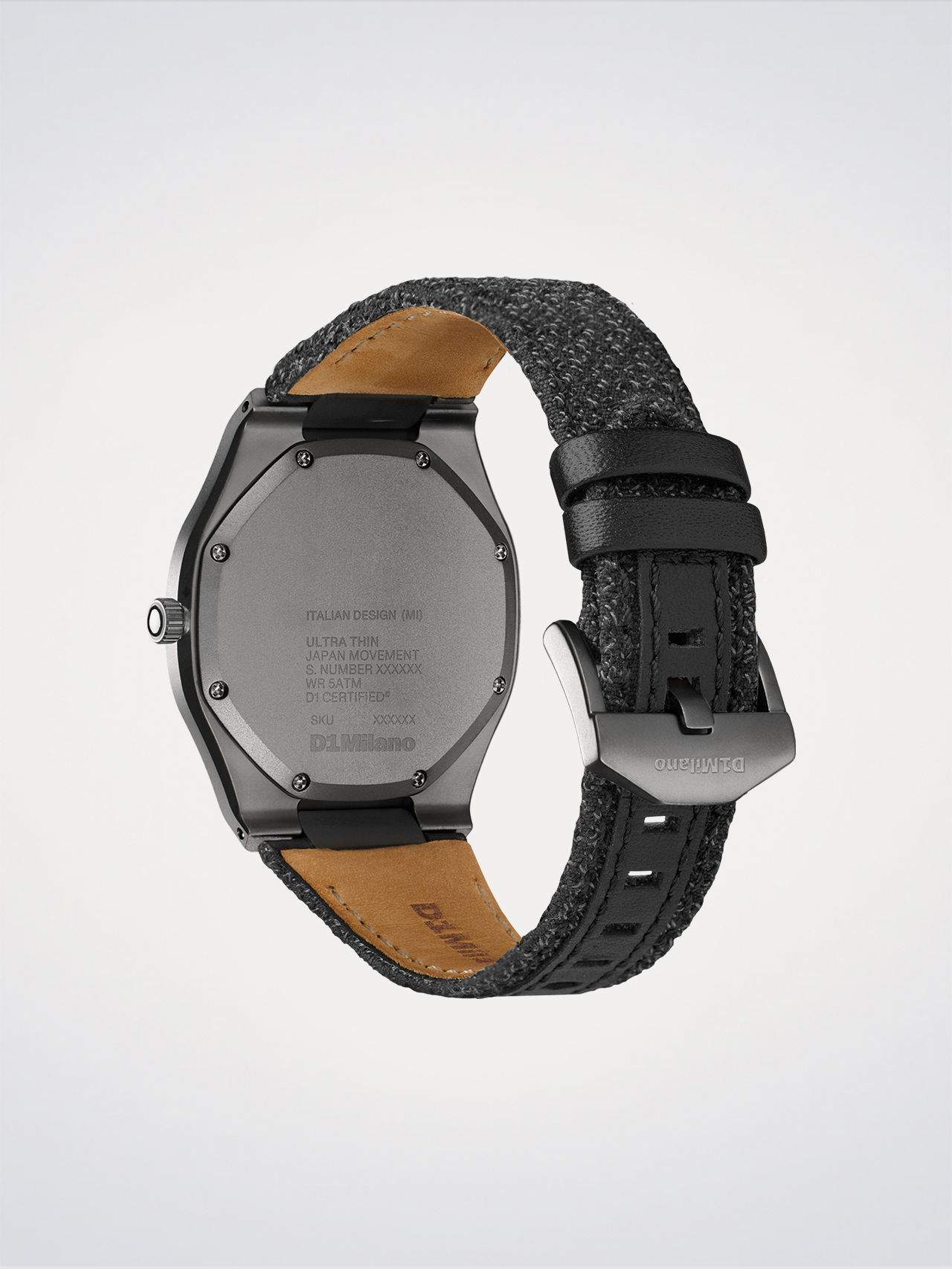 Black Kevlar Ultra Thin Watch | D1 Milano Black Kevlar Ultra Thin Watch | D1 Milano