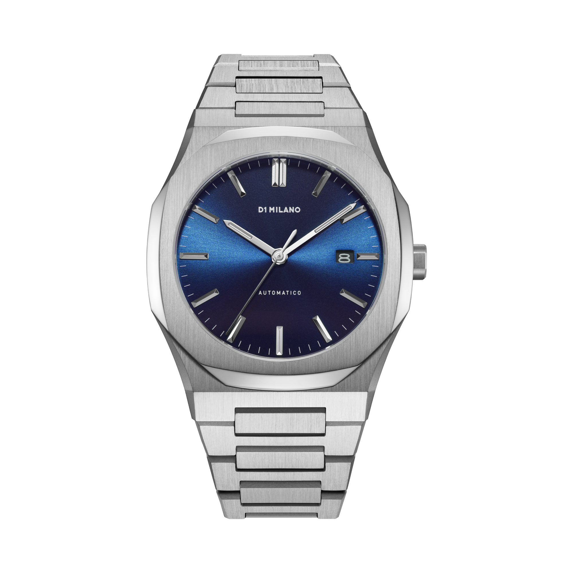 Automatic Bracelet 41.5 mm Blue D1 Milano