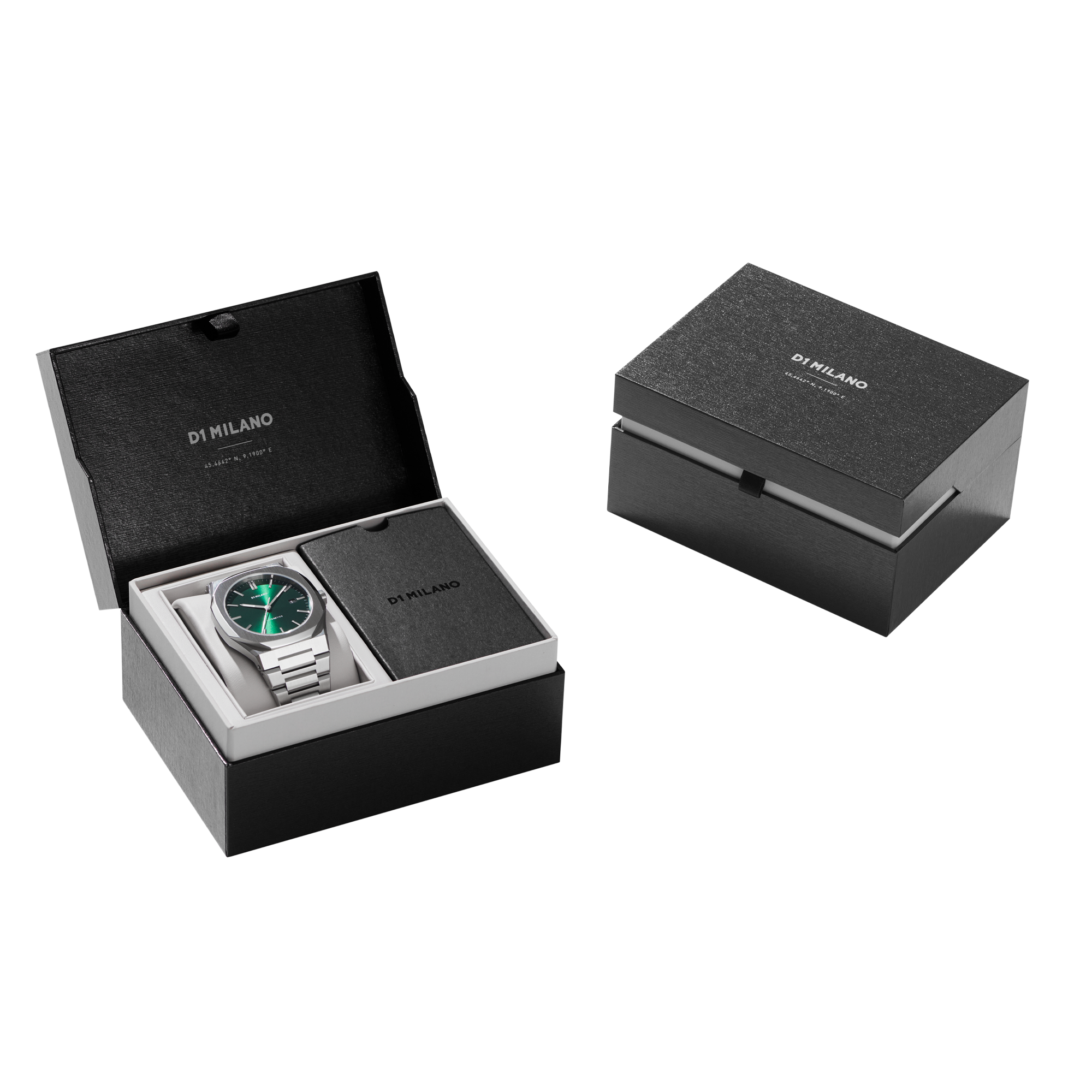 Automatic Bracelet 41.5 mm Green D1 Milano