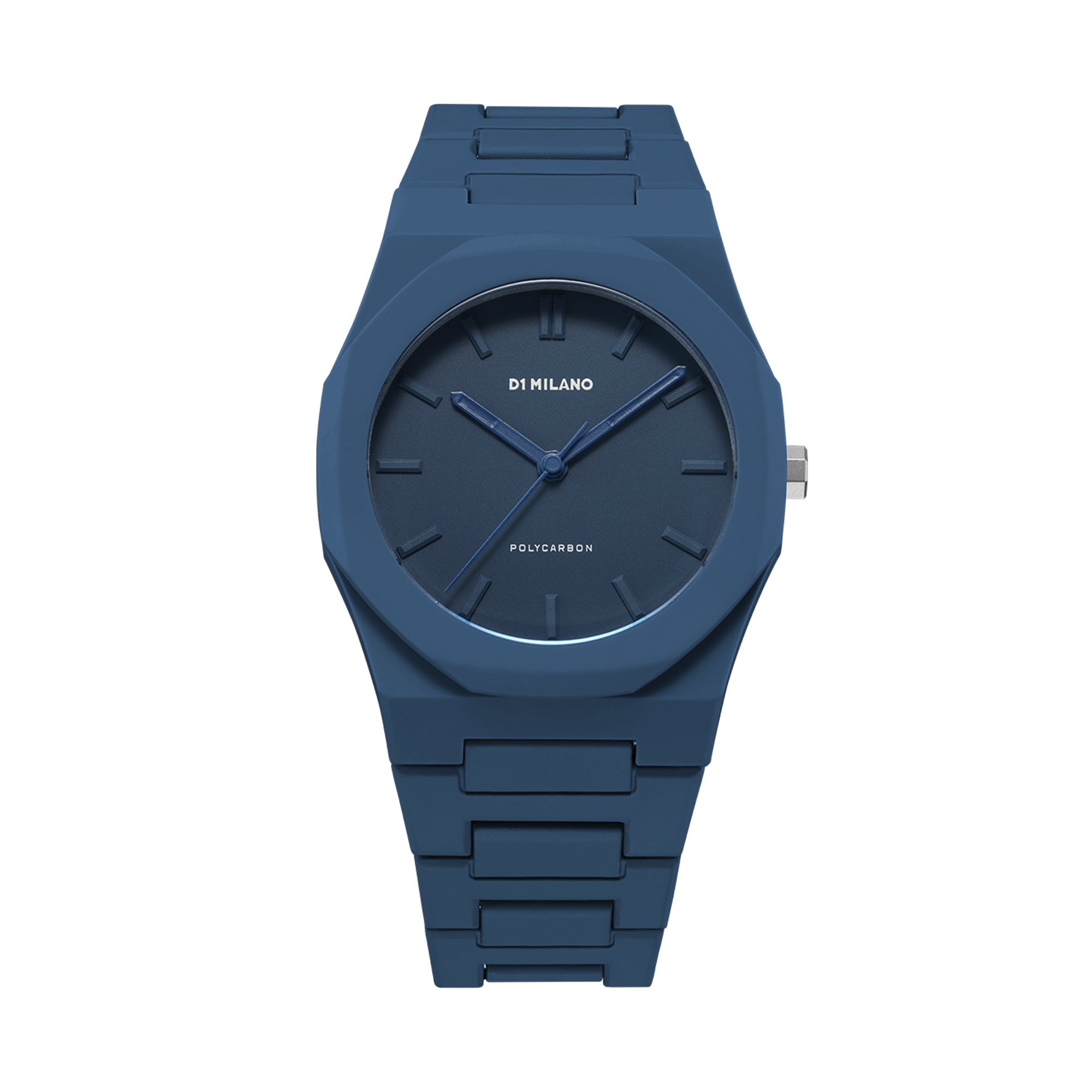 Polycarbon Watch 40.5 mm - Navy Blue | D1 Milano 