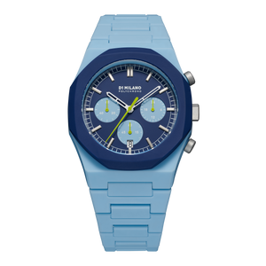 Polychrono 40.5mm Blue Blast D1 Milano