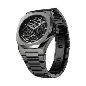 Gunmetal 2025 skeleton watch